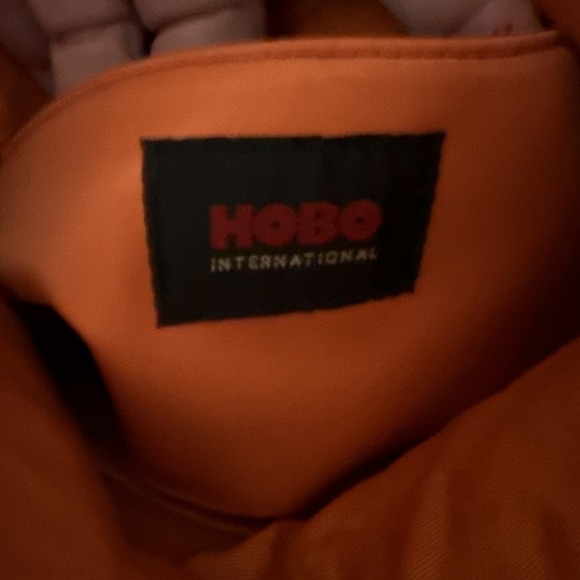 HOBO International Metallic Gold Womens Purse Crossbody Bling Leather Handbag - Picture 15 of 15